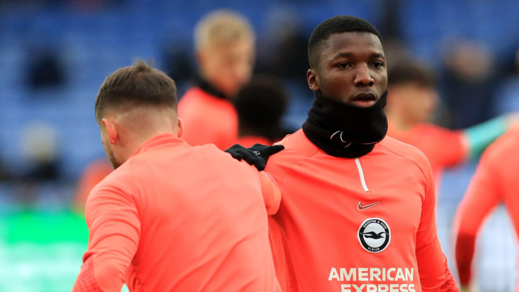 Caicedo in a Brighton warmup